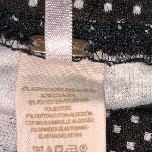 Free People Brown / White Pull On Leggings XS - Picture 6 of 6